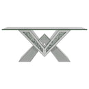 Taffeta - Mirrored Coffee Table Set