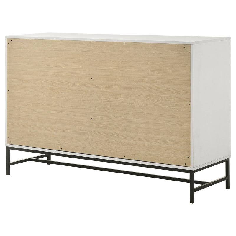 Sonora - 6-Drawer Bedroom Dresser - White