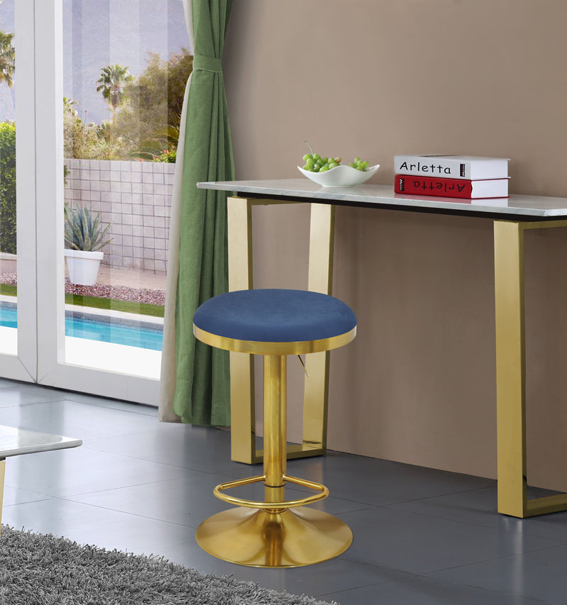 Brody - Adjustable Stool, Gold Base