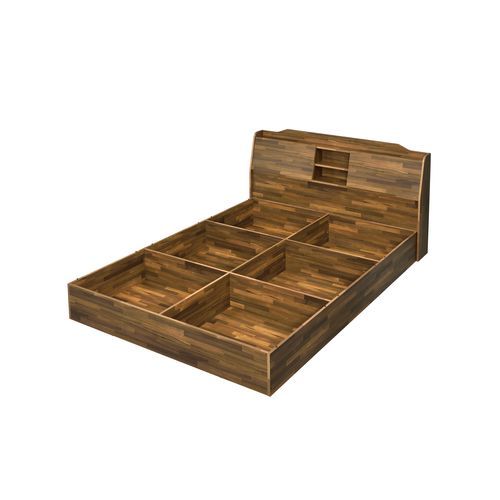 Hestia - Queen Bed - Walnut Finish