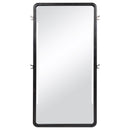 Leandro - 76" Full Length Floor Mirror - Burnished Black