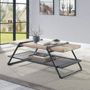 Brantley - Coffee Table - Oak & Sandy Gray