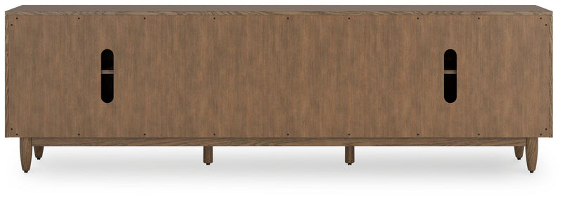 Roanhowe - Brown - Extra Large TV Stand