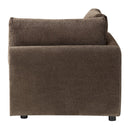 Theodore - Modular Wedge - Brown Chenille