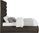 Adam - Boucle Fabric Bed With 70.5" Headboard