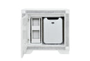 Soleil - Nightstand With Cooler And Speaker - White