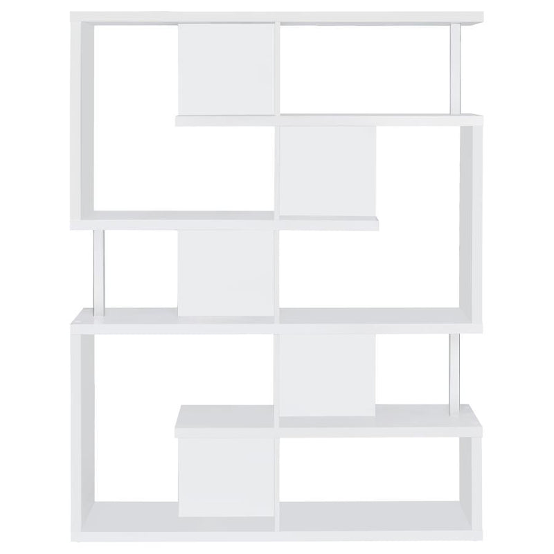 Hoover - 5-tier Geometric Design Bookcase