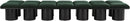 Pavilion - 14 Piece Modular Bench With Black Base