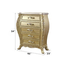 Cabriole - Chest - Gold