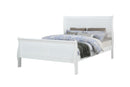 Louis Philip - California King Bed - White