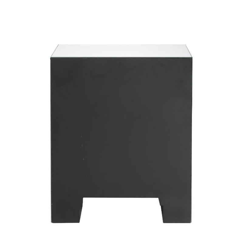 Maisha - Accent Table - Mirrored & Faux Crystals