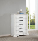Mckinney - 5-Drawer Bedroom Chest Of Drawers - Vintage White