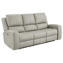Brickston - Triple Power Reclining Sofa Set