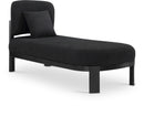 Maybourne - Chaise / Bench With Black Frame