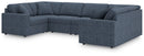 Modmax - 6-Piece Sectional - Fabric - Ink