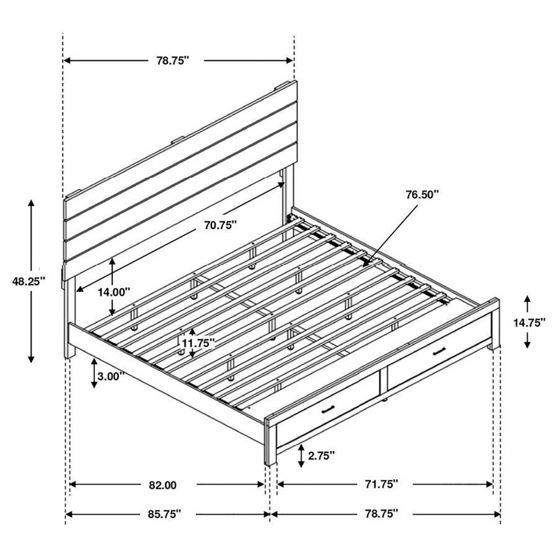 Brantford - Storage Bedroom Set