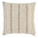 Nenna - 22" x 22" AF Pillow - Natural / Ivory