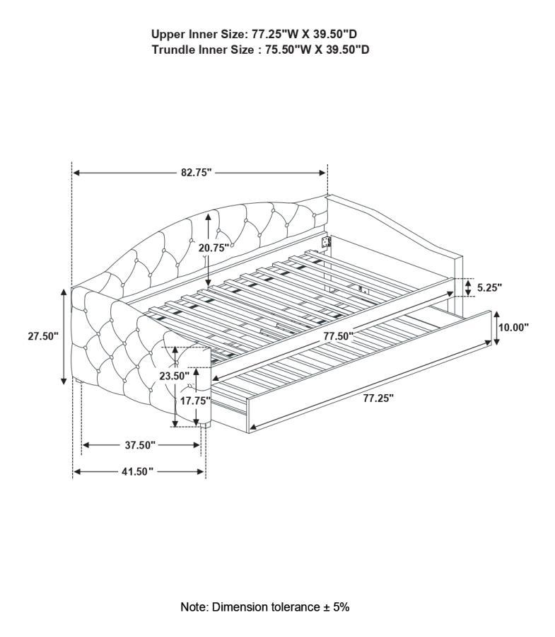 Sadie - Daybed with Trundle