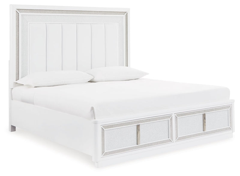 Chalanna - Upholstered Storage Bed