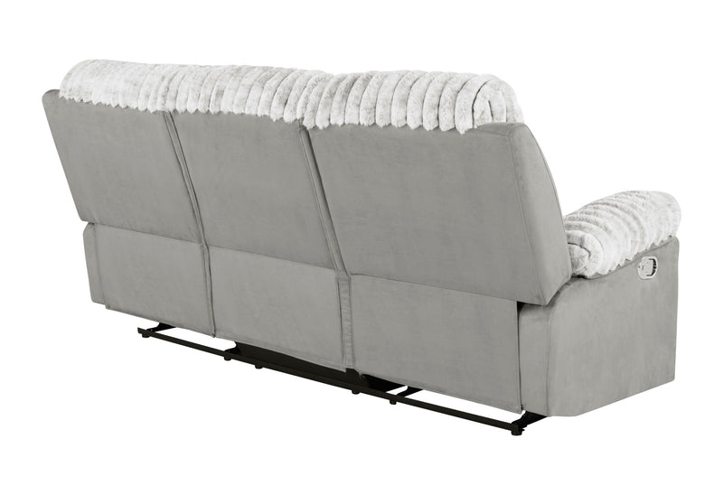 U6028 - Reclining Sofa - Gray