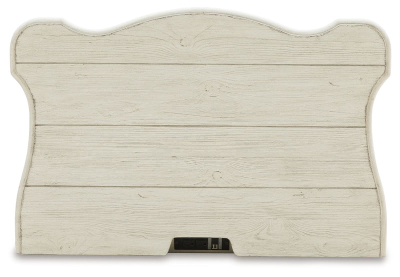 Arlendyne - Antique White - Three Drawer Night Stand