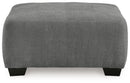 Birkdale Court - Oversized Accent Ottoman - Gray