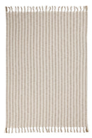 Linna - 50" x 70" Throw - Ivory / Natural