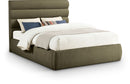 Adam - Boucle Fabric Bed With 52" Headboard