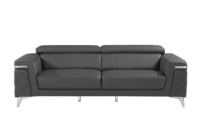 1140 - Top Grain Italian Leather Sofa