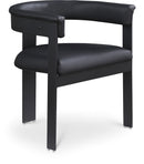 Romeo - Faux Leather Dining Chair With Black Base (Set of 2)