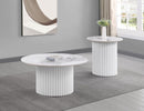 Rowena - Faux Marble Coffee Table Set