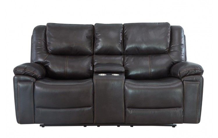 5108 - Air Match Reclining Console Loveseat