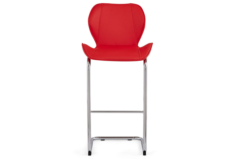 D1446 - Bar Stool - Red