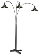 Sheriel - Metal Arc Lamp  - Black