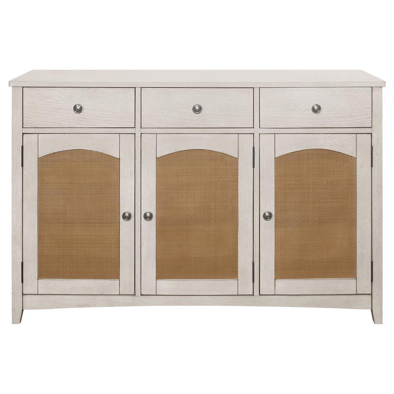 Kirby - 3-Drawer Sideboard Buffet Cabinet - Rustic Off White