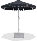 Amalfi - Aluminum Patio Umbrella - White Base / White Pole