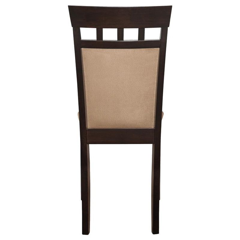 Gabriel - Upholstered Side Chairs (Set of 2) - Cappuccino And Tan