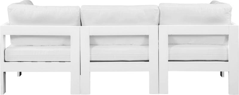 Nizuc - Outdoor Patio Modular Sofa - White - Modern & Contemporary