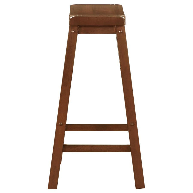 Durant - Wood Backless Bar Stool (Set of 2)