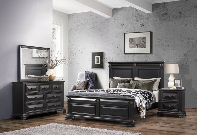 Carter - King Bed - Black