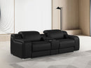 1116 - 3-Piece Modular Power Reclining Console Loveseat In With 2 Power Recliners & Power Headrests