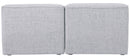 Miramar - 2 Seat Armless Modular Sofa