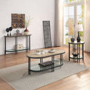 Brantley - End Table - Oak & Sandy Black