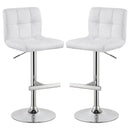 Lenny - Upholstered Adjustable Bar Stool (Set of 2)