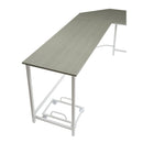 Bambina - Computer Desk - Gray & White