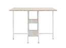 Raine - Counter Height Table - Antique White & Chrome
