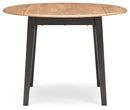 Gesthaven - Round Dining Room Drop Leaf Table