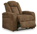 Wolfridge - Power Recliner/Adj Headrest - Brindle