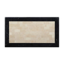 Tayden - Coffee Table With Marble Top - Marble Top & Black