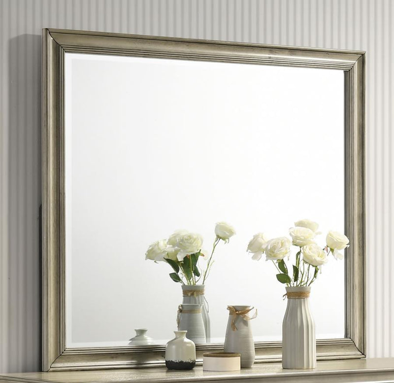 Giselle - Dresser Mirror - Rustic Beige